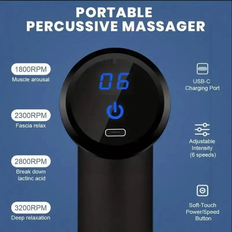 Massageador Portátil - Profundo relaxamento